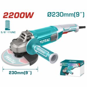 PULIDORA ANGULAR DE 9'' 2200 W. TOTAL UTG12223026