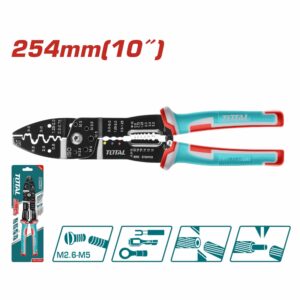 PELA CABLES DE MULTI MEDIDA DE 10" TIPO TENAZA M/ FORRADO TOTAL THT15101