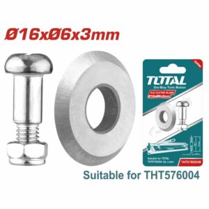 DISCO DIAMANTADO P/ CORTA CERAMICA Ø16xØ6x3mm (REPUESTO) TOTAL THT576004B