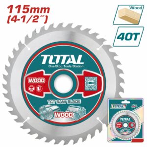 DISCO P/ CORTAR MADERA DE 4-1/2'' x7/8''x 40T. TOTAL TAC231255