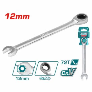 LLAVE COMBINACION DE 12 MM. C/ SOCKET TOTAL TCSPAR121