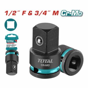 ADAPTADOR P/ PISTOLA DE IMPACTO 1/2"x 3/4" TOTAL THIAD1234