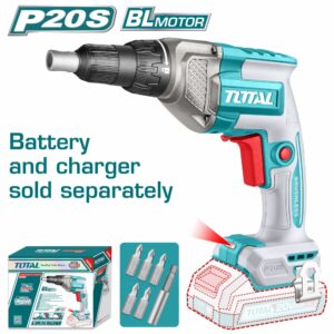 DESTORNILLADOR INALAMB IMPACT 20 V. 1/4" SIN BAT. TOTAL TDSLI20428