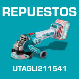 PULIDORA INALAMBRICA DE 4-1/2'' 20 V. BAT 4.0 Ah+DISC. TOTAL UTAGLI211541