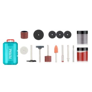ACCESORIOS P/ MINI DRILL EN SET DE 73 PZS. TOTAL TAKMG7072