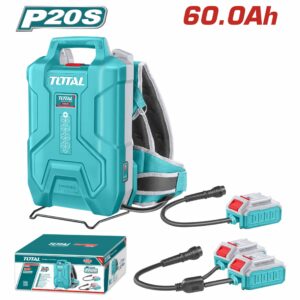 BATERIA T/ MOCHILA P/ HERRAMTA INALAM. 60.0Ah DE 20/40V. TOTAL TFBLI241110