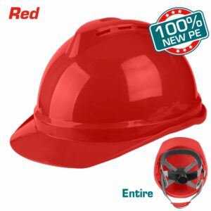 CASCO DE SEGURIDAD C/ ROJO TOTAL TSP2604