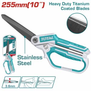 TIJERA DE 11'' P/PAPELERIA FORRADA TOTAL THSCRS812801