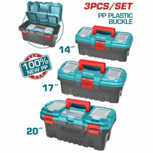 CAJA P/ HERRAMIENTAS 14''x17''x20'' 3 PIEZAS TOTAL TPBXK0031