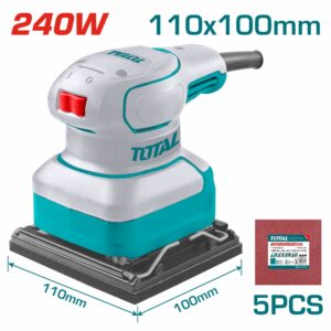 LIJADORA MANUAL DE 240 WATT. TOTAL UTF2241108