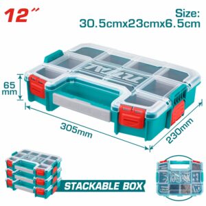 ORGANIZADOR MULTIUSO 12" 30.5x23x6.5CM TOTAL TPBX1121