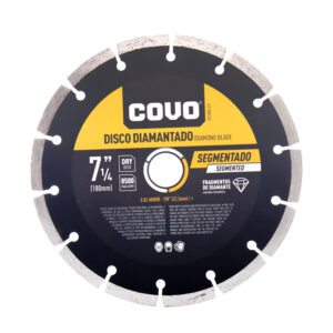 DISCO DIAMANT. DE 7-1/4''x 7/8'' (180MM) SEGMENTADO COVO DS180G-CV
