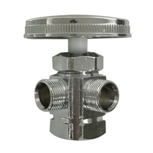 LLAVE DE ANGULO DOBLE DE 1/2''x 3/8''x 3/8'' EN CAJA GRIVEN 8A145-SQ-004DP