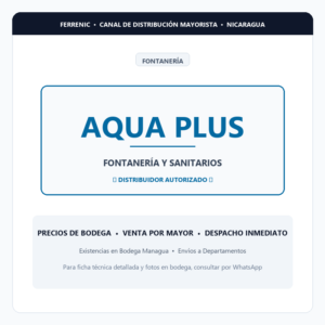 LLAVE P/ LAVAMANO CON SENSOR AQUA PLUS AQP-23610