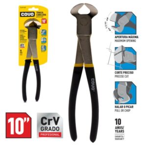 TENAZA ZAPATERIA 10'' COVO CV-NP-0110C