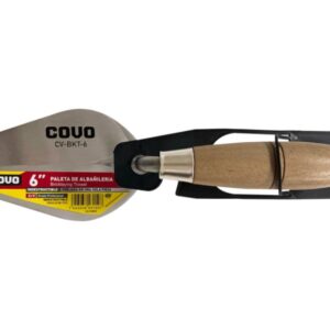 CUCHARA P/ ALBAÑIL DE 6'' MANGO MADERA COVO CV-BKT-6