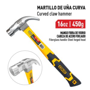 MARTILLO DE 16 ONZ. M/ MADERA COVO CV-HAMWH-16OZ