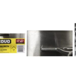LLANA LISA DE 11''x 5'' M/ PLASTICO COVO CV-PLTPC-11