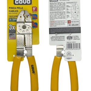 TENAZA PELACABLES DE 9'' COVO CV-WS-9