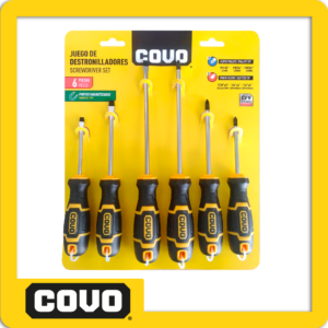 DESTORNILLADOR C/PUNTAS DE 57PZS COVO CV-RSDSET-6