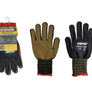 GUANTE ANTI DERRAPE PUNTO AMARILLO COVO CV-GL-6