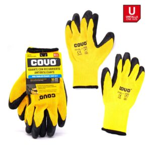 GUANTE P/ SOLDAR DE 16.40 CM. AMARILLO COVO CV-WGL-1