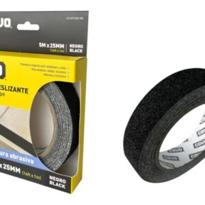 CINTA ANTIDESLIZANTE DE 5 MT.x 25 MM. COVO CV-AST25X5-BK