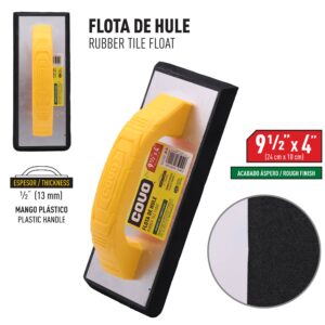 LLANA ESPONJA DE 9-1/2''x 4'' M/ PLASTICO COVO CV-WF2-954
