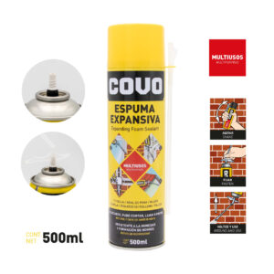 ESPUMA EXPANSIVA MULTIUSO 500 ML COVO CV-MPD500