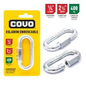 ESLABON ENRROSCABLE 1/4 COVO CV-HR-104