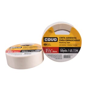 MASKING TAPE BLANCO 1-1/2''x 50 YD. COVO CV-MST3850