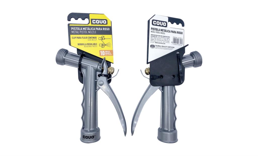 PISTOLA PARA REGAR NIQ. PESADA REGULABLE COVO CV-SG-3