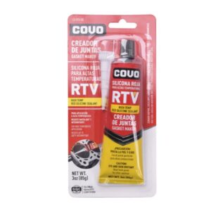 SILICON ROJO P/ ALTA TEMPERAT. BLISTER COVO CV-RTV-RD