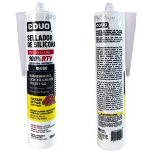 SILICON 300 ML NEGRO EN TUBO COVO CV-RTVG280-BK