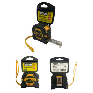 CINTA METRICA DE 5 MT. FORRADA IMANT. COVO CV-MMT-0525