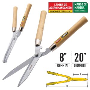 TIJERA P/PODAR DE 20" M/MADERA COVO CV-GS-0121W