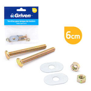 TORNILLO P/ TANQUE INODORO DE 2'' MET. GRIVEN A367-TOR-03