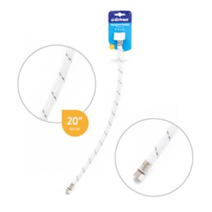 MANGUERA FLEXIBLE P/ INODORO DE 7/8''x 3/8'' GRIVEN A367- HSP20