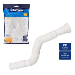 TRAMPA P/ LAVA MANOS DE 1-1/4'' FLEX. BOLSA GRIVEN A367- MP003