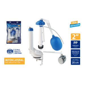 KIT DE INODORO C/ BOTÓN LATERAL GRIVEN A367-MP005