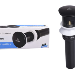 CENTRO P/ LAVAMANO MET. NEGRO PUSH GRIVEN A367-BL220A