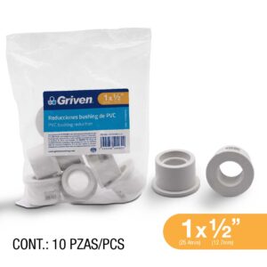 CHEQUE DE 1-1/2'' PVC VERTICAL C/ GRIVEN GV-FVRSC-1-1-2