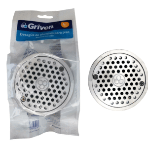 PASCON DE 4'' METALICO P/ BAÑO DE ALUMINIO GRIVEN A367- ZD-4