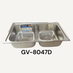 PANA PANTRY DOBLE SIN ESCURRIDOR 80x47CM GRIVEN GV- 8047D