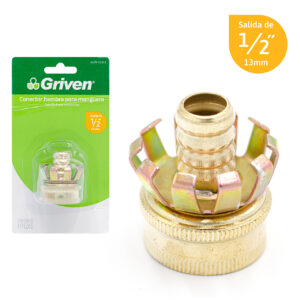 TERMINAL P/ MANGUERA DE 1/2'' HEMBRA MET. GRIVEN A145- G1011