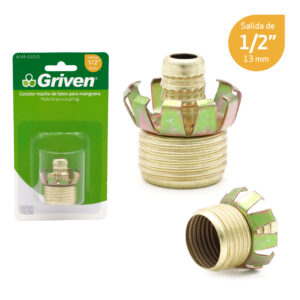 TERMINAL MACHO P/ MANGUERA DE 1/2'' EN BLISTER GRIVEN A145-G1010