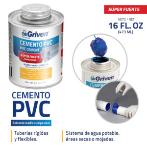 CENTRO P/ LAVAMANO DE 1-1/4''x 6'' PVC+TAPON GRIVEN A367- ZPA154