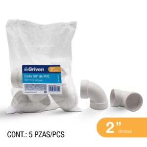 LLAVE DE PASE DE 2'' PVC M/AZUL GRIVEN GV-PVCV-2-S