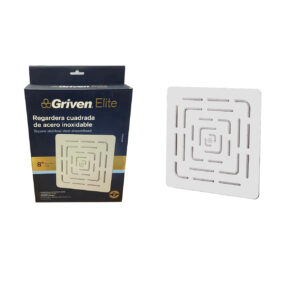 DUCHA CUADRADA DE 8" SATIN ELITE GRIVEN GRV-SHS02