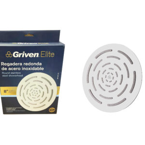 DUCHA REDONDA DE 8" SATIN ELITE GRIVEN GRV-SHR01